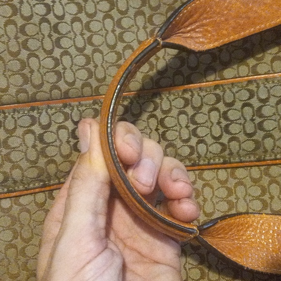 Coach signature canvas and leather business bag - Picture 10 of 11